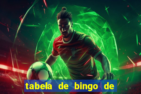 tabela de bingo de 1 a 100